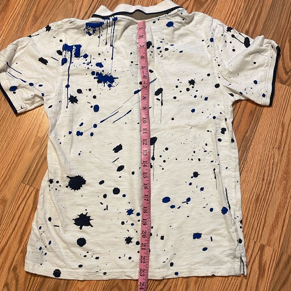 Boy’s paint splashed Polo xxl 18 - Picture 6 of 6
